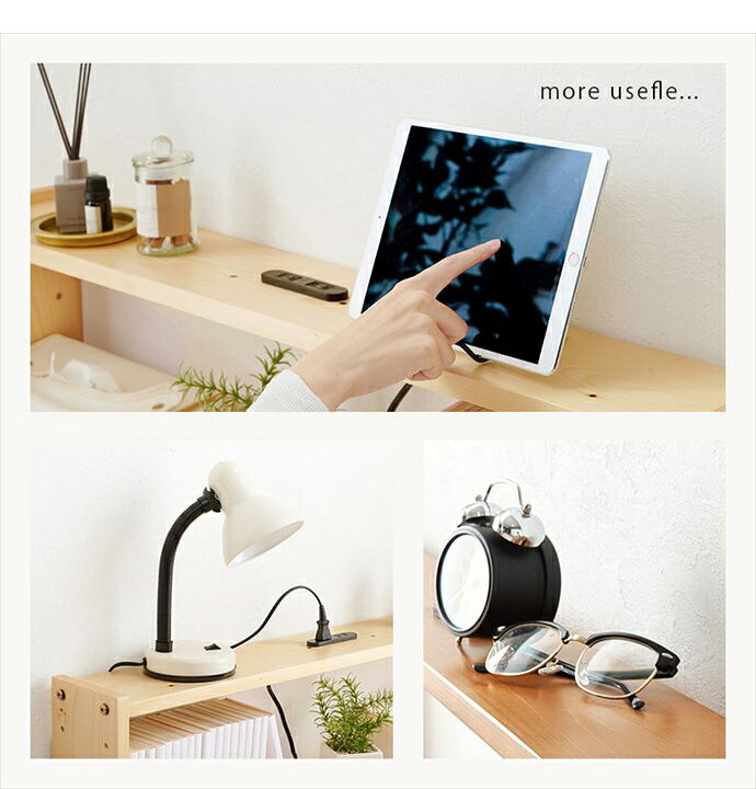 ベッド用品 ヘッドボード 後付けヘッドボード 宮棚 宮 ベッドサイドラック ベッドシェルフ 枕元収納 隙間収納 本棚 収納棚 収納 ベッド オープンラック ダブル 2口コンセント 高さ調節 7段階 可動棚 木製 巾木 スリム 軽量 隙間 寝室 枕元 可愛い かわいい 幅140 天然木 [2]