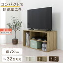 【組立品/完成品が選べる】 テレビラック ロータイプ TV台 スリム 32インチ 32型 カラーボックス A4 1段 2段 2列 配線 コード穴付き ルーター収納 ラック オーディオラック AV機器 収納 棚 ローボード 省スペース TVボード ホワイト/オーク/ウォールナット ABR920140