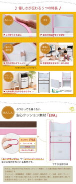ソフトエッジで安全なキッズ ランドセルラック 幅48 奥行29 高さ90 収納 スリム 子供 ラック ランドセル 木製 キャスター付き 引き出し