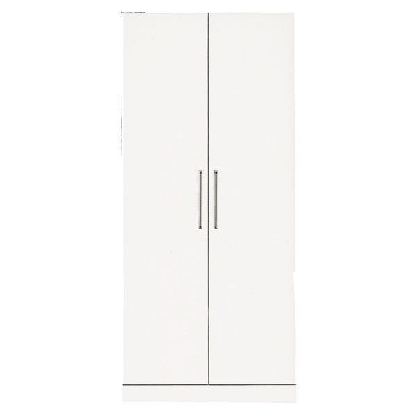 開梱設置 送料無料洋服タンス 服吊 ワードローブ80cm幅 「クリスタル3」 国産