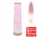 【今得!超ポイントバック祭】 盆提灯 盆ちょうちん 創作提灯 霊前灯和花 3号 桜 電気コード式 廻転筒付き8842-90-186
