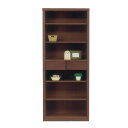 本棚 書棚 フリーボード 75cm幅ブックシェルフ 国産 完成品 送料無料