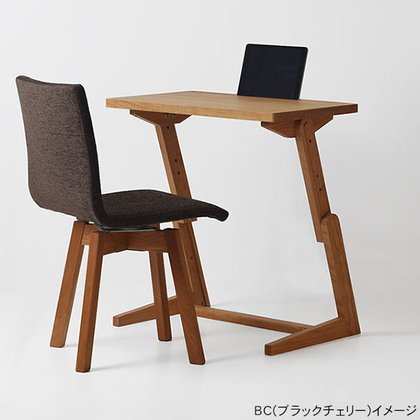 【ポイント10倍】 レグナテック Ease イーズ 65デスク机 昇降テーブル 天然木 日本製 3素材対応 送料無料 [2]