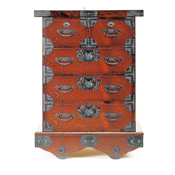 えっ!?【ポイント増量&お得クーポン】 受注生産品 民芸家具 和 民芸箪笥たんす 70cm幅「筑後民芸 70車..