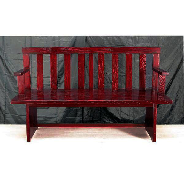 えっ!?【ポイント増量&お得クーポン】 受注生産 民芸家具 和 和風 食卓椅子ベンチ 2人掛け 「筑後民芸 ..