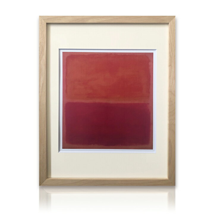 【送料無料】 アートパネル Mark Rothko マーク・ロスコ No.3, 1967 モダン 玄関 北欧 アートフレーム アートポスター おしゃれ 絵画 額入り フレーム付き インテリア 抽象画 壁掛け 寝室 リビング ギフト プレゼント 新生活 マークロスコ 送料無料 ssx