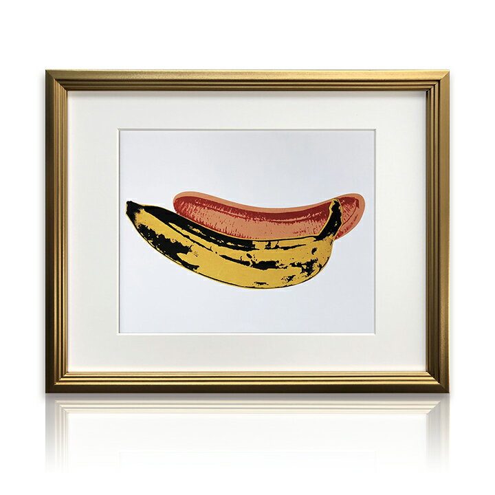 【送料無料】 アートパネル Andy Warhol アンディ・ウォーホル Banana, 1966バナナ 玄関 アートポスター おしゃれ ポップ ポップアート ファイン・アート ニューヨーク 絵画 インテリア 壁掛け 寝室 リビング ギフト 新築祝い 新生活 送料無料 ssx