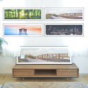 【ボーナスSALE開催中】アートパネル 140×45cm ワイド グラフィックパネル デザインボード アート 写真 風景 景色 インテリア 飾り 壁掛け リビン...