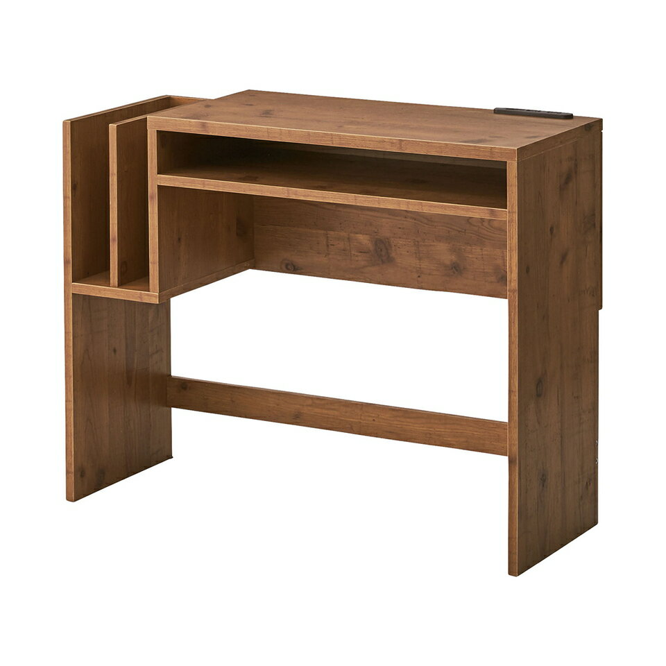 最大2000円OFFクーポン配布中 12/15(月)00:00〜 デスク 見た目 デスク 上側 オープンラック ファイル 整理 コンセント パソコン 趣味 作業 便利