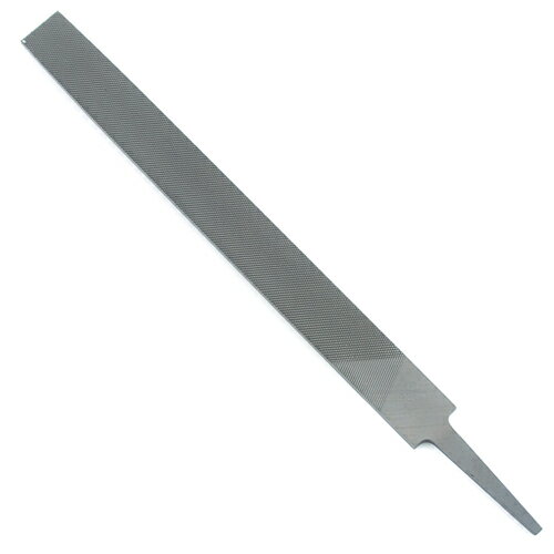 鉄工ヤスリ 中目 平 ツボサン 250MM T-23 一般金属加工用のヤスリです。一般金属加工用のヤスリ。 BFJ1023575