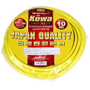 【ボーナスSALE開催中】延長コード 12A×10m KOWA FW083-10 キイロ PSE延長コードセット対象外の12A10M延長コード 現場で目立つ 鮮...