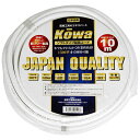 【ボーナスSALE開催中】延長コード 15A×10m KOWA KGM118-10 シロ 屋内でも悪目立ちしない白色延長コードです 電源元の延長 分岐配線 BF...