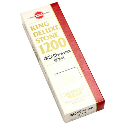 商品名DX砥石 キング #1200 あらゆる刃物の中研ぎ用トイシとして開発された製品です。一般刃物研ぎ用砥石。 BFJ1030763商品についてあらゆる刃物の中研ぎ用トイシとして開発された製品です。一般刃物研ぎ用砥石。一般刃物用の中仕上砥石です。特殊砥材を使用して製作されていますので、短時間で切れ味が冴える鋭い刃がつき、作業の能率を高めます。商品仕様中仕上用。粒度：1200。サイズ：207×66×34mm。商品材質など注意、その他使用前3分程度水に浸し、トイシに充分水を含ませてから使用してください。商品サイズ（はだか）商品サイズ（はだか）：幅66mm、高さ207mm、奥行34mm、重量1000gカテゴリーキーワード花 ガーデン DIY DIY 工具 手動工具 研磨工具 ハンドサンダーその他砥石DIY 工具 道具 工具 研磨 潤滑 砥石 その他砥石商品説明一般刃物研ぎ用砥石。一般刃物用の中仕上砥石です。特殊砥材を使用して製作されていますので、短時間で切れ味が冴える鋭い刃がつき、作業の能率を高めます。■サイズ幅66x高さ207x奥行34(mm)■仕様●中仕上用。●粒度：1200。●サイズ：207×66×34mm。■耐荷重(kg)1000g■注意1使用前3分程度水に浸し、トイシに充分水を含ませてから使用してください。■備考#1200更新日20231220商品名DX砥石 キング #1200 あらゆる刃物の中研ぎ用トイシとして開発された製品です。一般刃物研ぎ用砥石。 BFJ1030763商品についてあらゆる刃物の中研ぎ用トイシとして開発された製品です。一般刃物研ぎ用砥石。一般刃物用の中仕上砥石です。特殊砥材を使用して製作されていますので、短時間で切れ味が冴える鋭い刃がつき、作業の能率を高めます。商品仕様中仕上用。粒度：1200。サイズ：207×66×34mm。注意、その他使用前3分程度水に浸し、トイシに充分水を含ませてから使用してください。商品サイズ（はだか）幅66mm、高さ207mm、高さ34mm、重量1000gカテゴリーキーワード花 ガーデン DIY DIY 工具 手動工具 研磨工具 ハンドサンダーその他砥石DIY 工具 道具 工具 研磨 潤滑 砥石 その他砥石