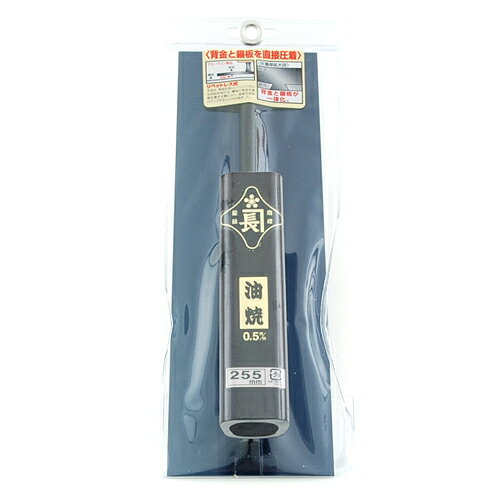 樂天商城 - 角鏝 油焼 0.5黒塗角柄 金長 255MM リベットレス 黒塗り角柄仕様で高級感があり、薄くてしなり、耐久性抜群の本職向け角鏝です。下地壁を薄く塗りつける時の仕上塗り。 BFJ1034749