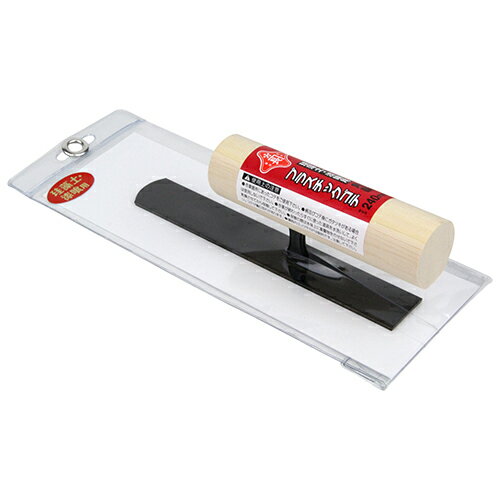 プラスチック鏝 角鏝 赤長 240mm 初めての人でも簡単に塗りつけができるプラスチック鏝です。珪藻土・漆喰などの塗り付け、仕上げ塗作業。 BFJ1034850