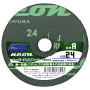 【ボーナスSALE開催中】FDペーパー NEON 1枚 ノートン 100mm A #24 従来砥石よりも研削力があり当たりが柔らかいので疲れも軽減します 一般鋼...