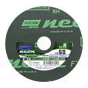 【ボーナスSALE開催中】FDペーパー NEON 1枚 ノートン 125mm A #50 従来砥石よりも研削力があり当たりが柔らかいので疲れも軽減します 一般鋼...