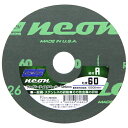 【ボーナスSALE開催中】FDペーパー NEON 1枚 ノートン 125mm A #60 従来砥石よりも研削力があり当たりが柔らかいので疲れも軽減します 一般鋼...