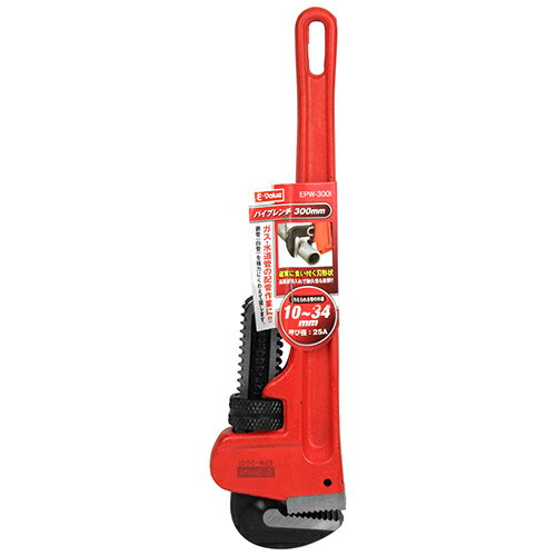 Rakuten - パイプレンチ E-Value EPW-300I 歯部表面は高周波焼き入れ処理をしていますので、へたりが少なくパイプをしっかりキャッチします。配管作業や機械の解体作業。 BFJ1035935