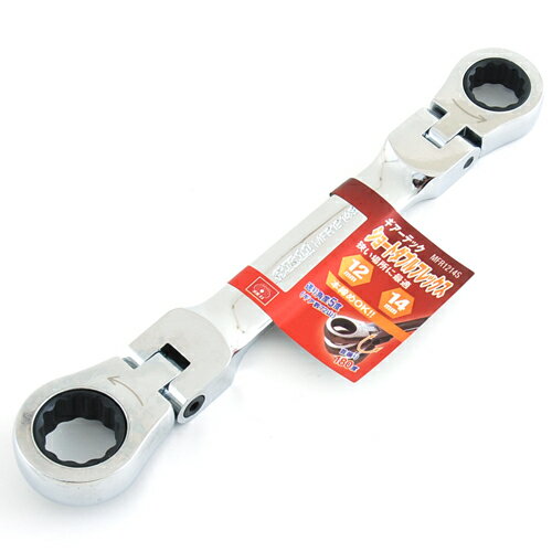 乐天商城 - ショートダブルフレックスR SK11 MFR1214S 細やかな動きで、より狭い場所での作業が可能です。六角ボルト・ナットの締付け、緩め作業。 BFJ1036499