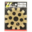 【期間限定ポイント2倍】U溝カッター SK11 SUC-90 外径90mmと小型に設計、刃数を多くすることで、とりまわしやすいです。コンクリート・モルタルなどの...