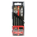 【ボーナスSALE開催中】鉄工ドリルセット E-Value ETD-5HEXmini 鉄 アルミ 樹脂 木材への穴あけに最適です 鉄 軽金属 樹脂 木材への穴あ...