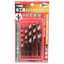 【ボーナスSALE開催中】木工用インパクトドリル E-Value EDSW-3サキネジ 先ネジタイプで 押さえつける力不要で楽に美しい真円の穴あけができます 一...
