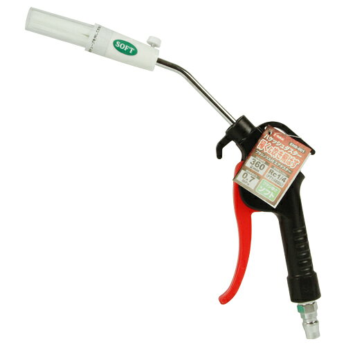 Rakuten - ハケッシュダスター ソフト E-Value EHD-001 ブラシで掃きながらエアーでほこりを吹き飛ばします。ゴミ・切粉・切屑・水滴の除去、洗浄・冷却・乾燥作業等。 BFJ1039643