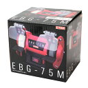 【期間限定ポイント2倍】ミニベンチグラインダー E-Value EBG-75 全長165mm・2.1kgの小型・軽量モデルです。金属の研削・研磨・バリ取り。 BFJ1039825