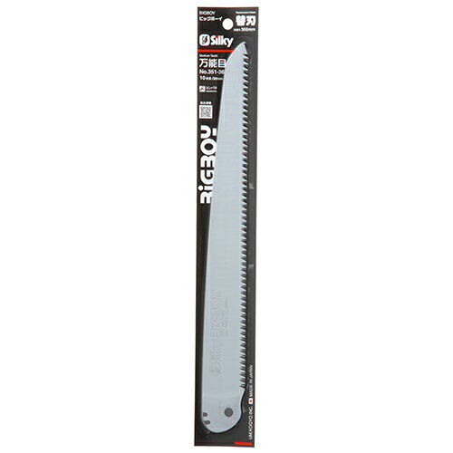【6ヶ月保証付】ビッグボーイ 万能目 替刃 シルキー 360MM 351-36 常識を覆す折り込み式長柄鋸替刃です。乾燥木材のコンパネ用鋸の替刃。 BFJ1024846