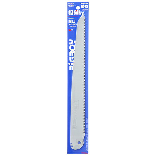 ビッグボーイ 細目 替刃 シルキー 360MM 353-36 常識を覆す折り込み式長柄鋸替刃です。乾燥木材(無垢材..