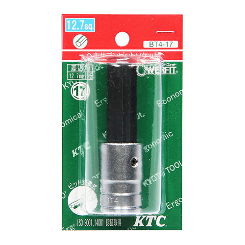 樂天商城 - ヘキサゴンビットソケット KTC BT4-17-S リペアキットにより、先端ビットの交換が可能です。六角穴付ボルト(キャップスクリュー)を締緩する為のレンチ。 BFJ1042174