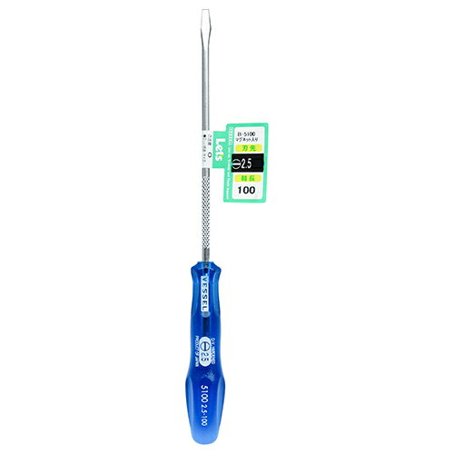 楽天家具ドキッ！【秋のバーゲンSALE開催中】パワーG 精密細軸B5100 ベッセル -2.5X100 細軸・ロングタイプです。ねじ締め作業。 BFJ1025534