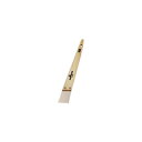 【マラソン限定 ポイント2倍】ステン地ベラ NO.0 sakazume 0.4mmX30mm コシがあり サビに強いパテべラです 下地パテの塗りつけ BFJ1026416