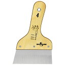 【ボーナスSALE開催中】しなるパテベラステンNO.4 sakazume 125mm 0.4mm厚のステンレス鋼の先端をスキ研磨してあり 錆に強く適度しなりがあ...