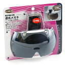 【期間限定 ポイント2倍】帽子取り付け用メガネ TOYO NO.1400-DB ヘルメットに簡単装着できる帽子取付用メガネです ガス溶接用 電気溶接用 赤外線 紫外線しゃ光用 BFJ1029461