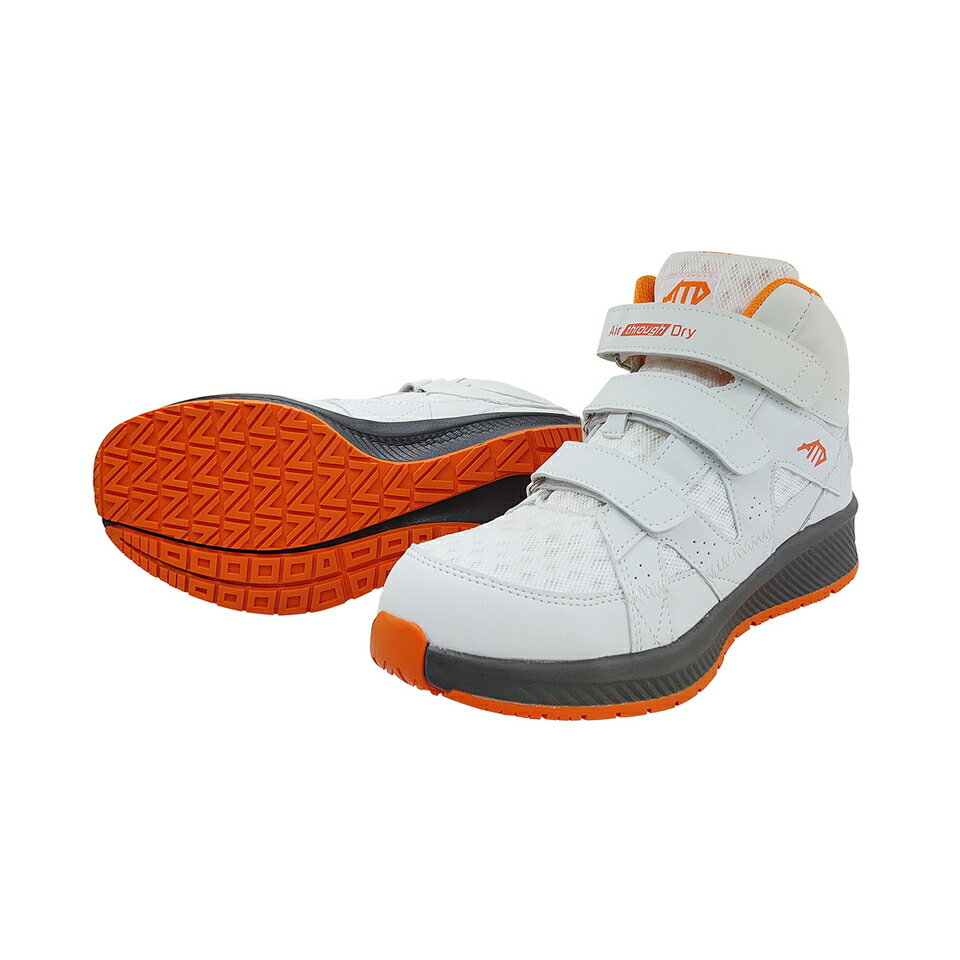 乐天商城 - 安全靴 セーフティスニーカー ハイカット 制菌 消臭 通気 厚底 長時間 斜め カット マジック 固定 白金 ナノ加工 生地 撃退 清潔 悪臭 安全 ゴム 作業場 グリップ クッション かかと 反射 サポート