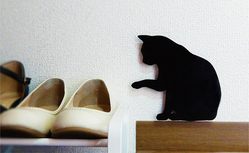 キャットウォールライト【ちょっかい】 間接照明 足元灯 フットライト LEDライト センサーライト LEDライト 猫 ねこ ネコ 日本製 新生活 250573 送料無料
