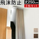 【ボーナスSALE開催中】【2枚セット】飛沫防止カーテン 幅150 丈250cm カーテン 断熱 パタパタ 折りたたみ 畳める おしゃれ 薄い 省スペース 軽い...