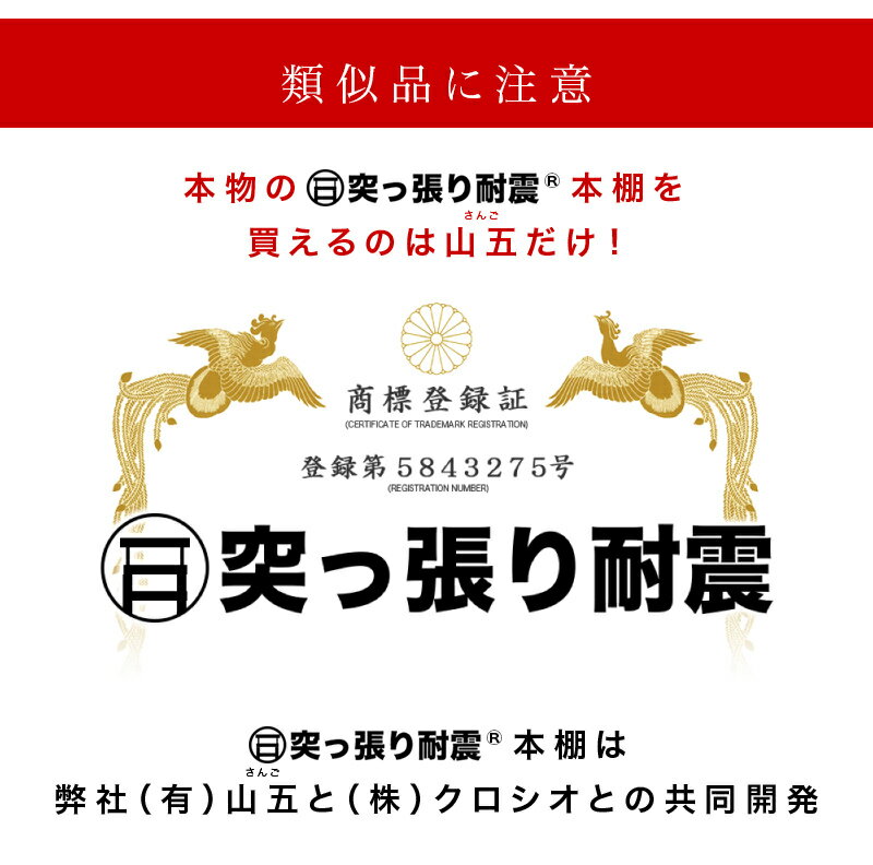 壁面収納 幅45 奥行26 突っ張り おしゃれ...の紹介画像2