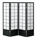 【期間限定ポイント2倍】 和風衝立4連 パーティション 仕切り 間仕切り パーテーション 衝立 パーティション 目隠し 和風 和室 折りたたみ 折り畳み 畳める...