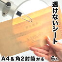 【楽天スーパーSALE参加中】機密書類保護ファイル A4ファイルサイズ(6枚入)角2封筒用 郵便物 のぞき見防止 中身が透けないクッションシート 機密事項や個人情報など見られては困る書類の保管や郵送に 機密情報 機密書類 見積もり 請求書 契約書 社外秘書類 重要書類