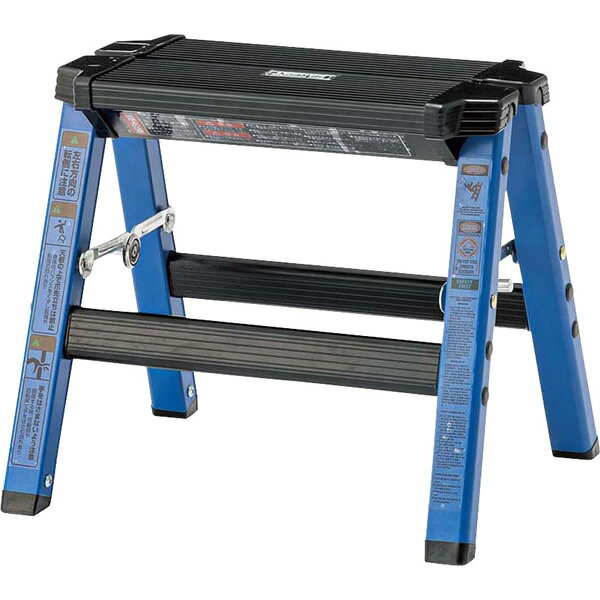 カラー　ブルー　レッド　イエロー　ステップスツール　1段　ステップ台　踏み台　折りたたみ　おしゃ..