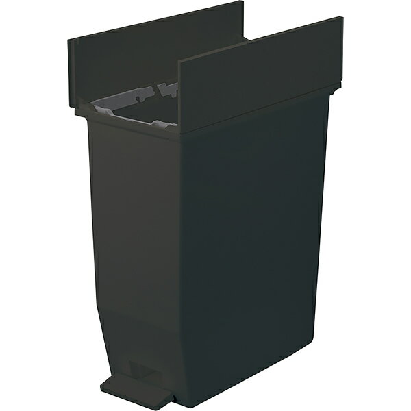 SOLOW　ペダルオープンツイン35L　ダストBOX　ゴミ箱　ペール　抗菌　防汚　ポリプロピレン　ブラック　ホワイト