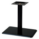 *業務用TABLE LEGシリーズ 角ベースタイプ BS-11 スチール角ベース・黒塗装・シルバー塗装(ボルト方式)ポール101.6φ・天受S-240ロ・SL/...