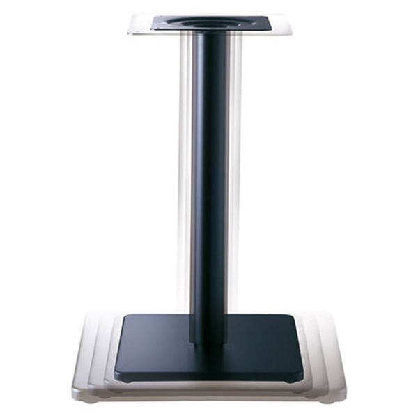 *業務用TABLE LEGシリーズ　角ベースタイプ　BS-1　スチール　黒塗装　シルバー塗装　ボルト方式　A～I..