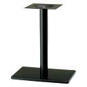 *業務用TABLE LEGシリーズ BS-25 スチール角ベース・黒塗装・シルバー塗装(ボルト方式)ポール76.3φ・天受300ロ Sサイズ SLサイズ Lサイ...