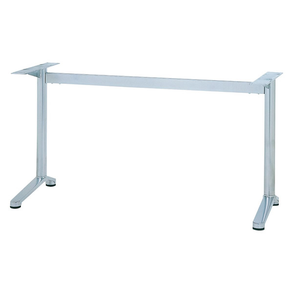 *業務用TABLE LEGシリーズ　ハイカウンター脚　対立脚タイプ　BT-2　黒塗装・シルバー塗装・ アジャスター付 （打込式）700mmまで選択