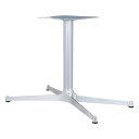 *業務用TABLE LEGシリーズ Xベースタイプ BX-24 アルミ鋳物X脚・黒塗装・シルバー塗装(ボルト方式)ポールS/L-60.5φ・W-76.3φ・黒塗...