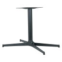 *業務用TABLE LEGシリーズ Xベースタイプ BX-26 アルミ鋳物X脚・黒塗装・シルバー塗装(ボルト方式)ポールS/L-60.5φ・W-76.3φ・黒塗...